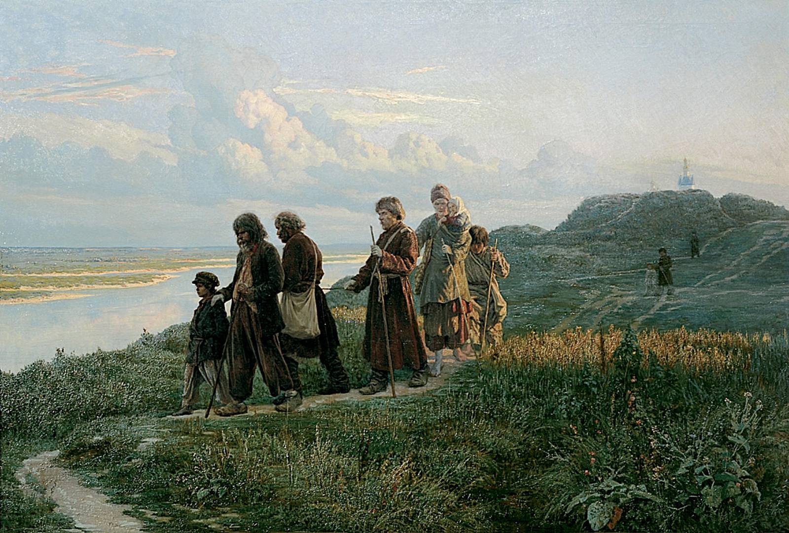 Николай Ярошенко. Слепцы. 1879