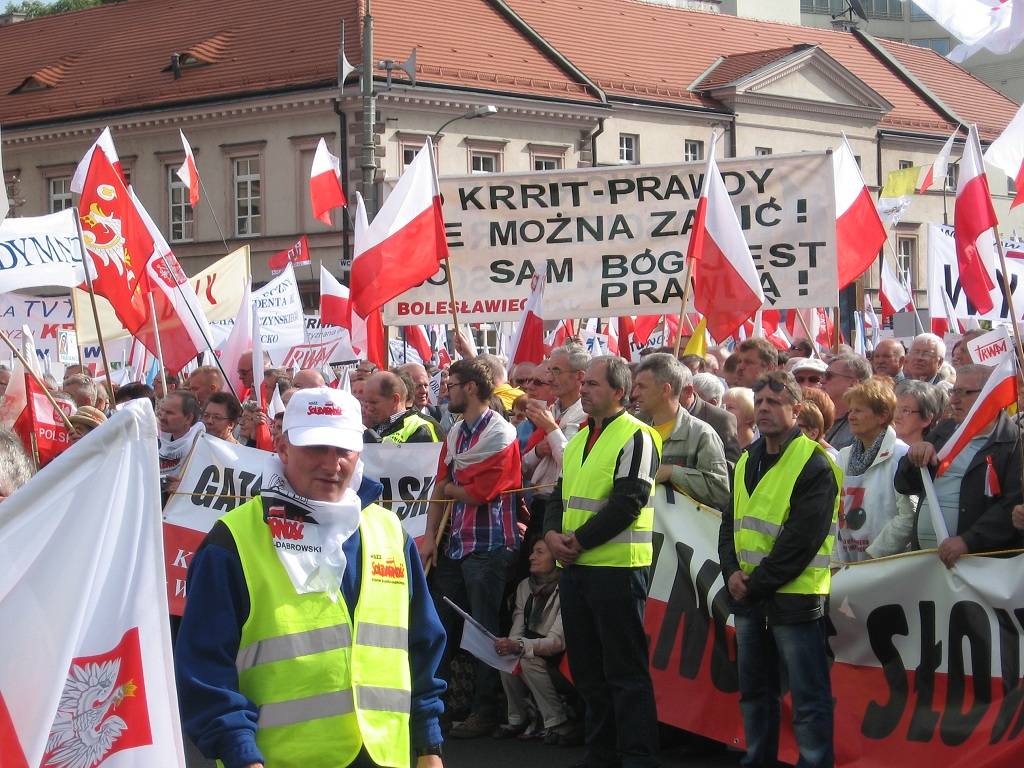 Демонстрация «Проснись, Польша». Сентябрь 2012 г.