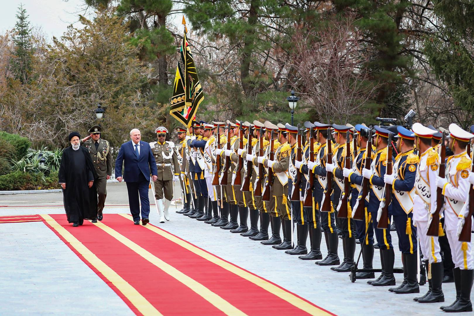 Раиси и Лукашенко в Тегеране