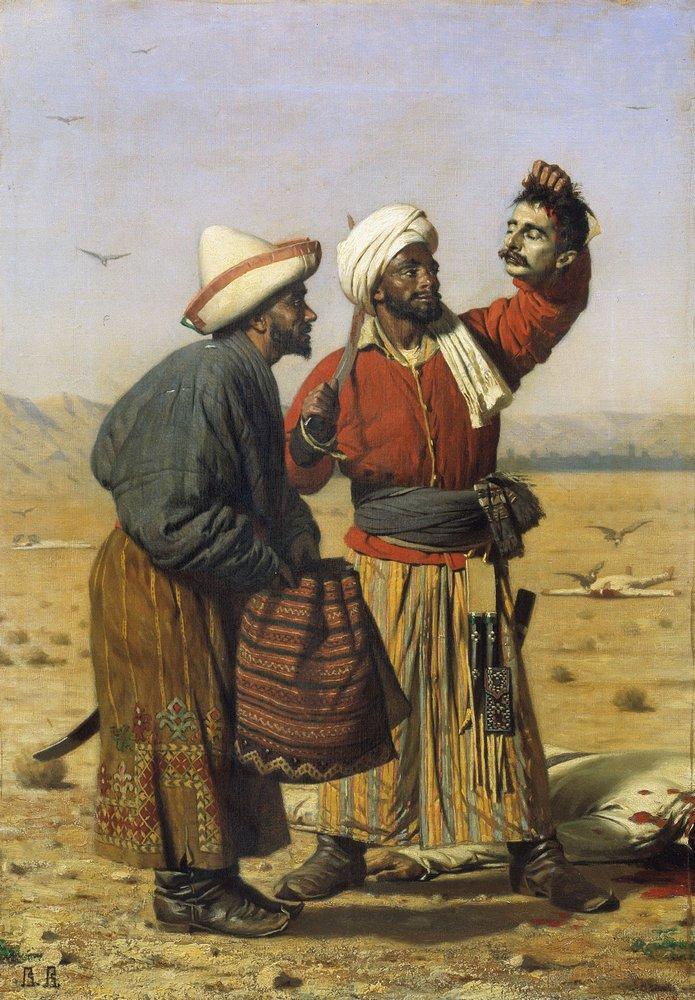 Василий Верещагин. После удачи (Победители). 1868