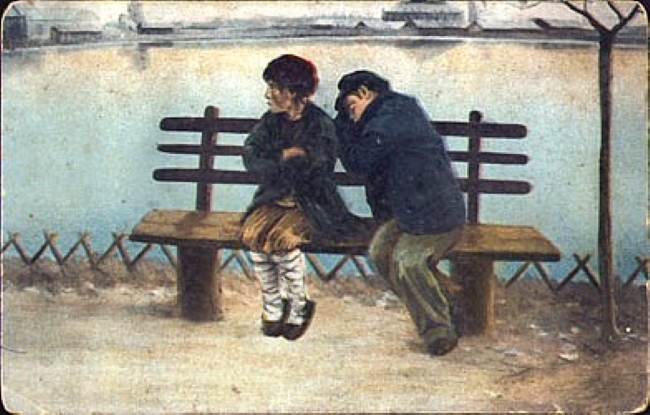 Михаил Шестёркин, Бесприютные, 1906