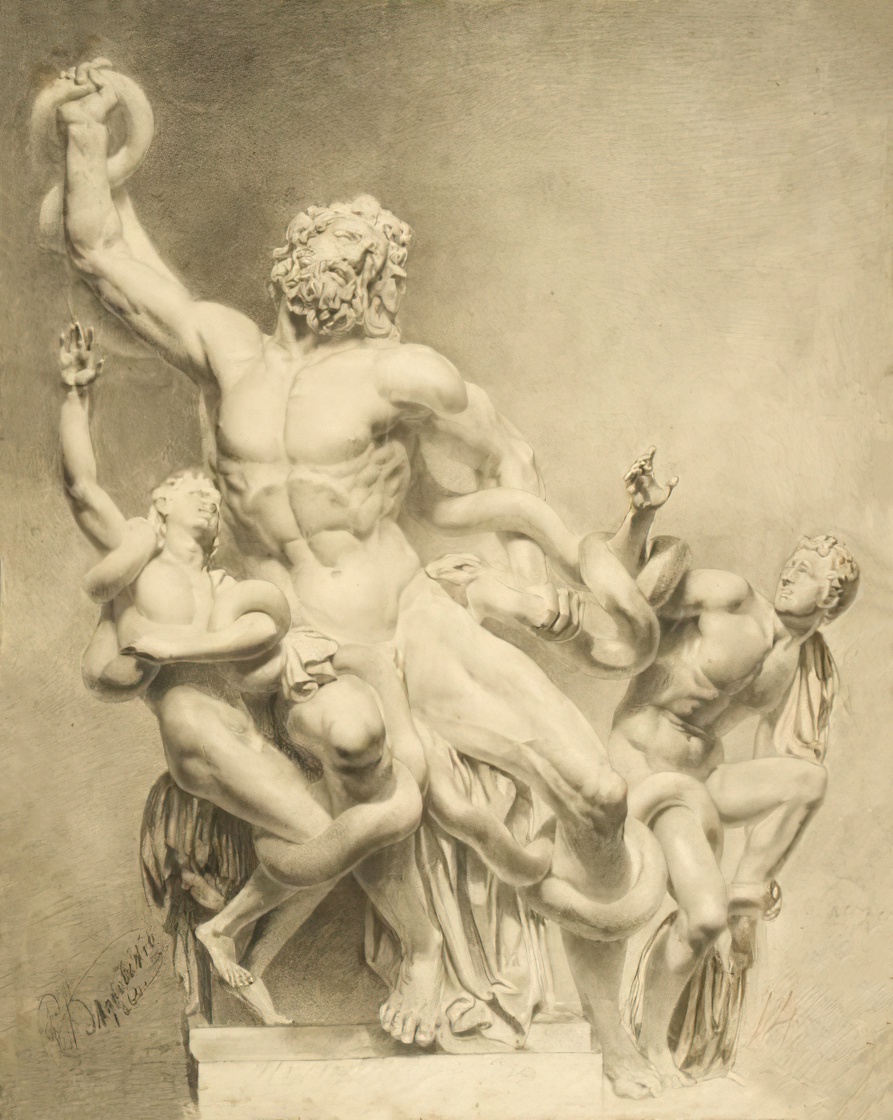 Владимир Маковский. Лаокоон. 1860