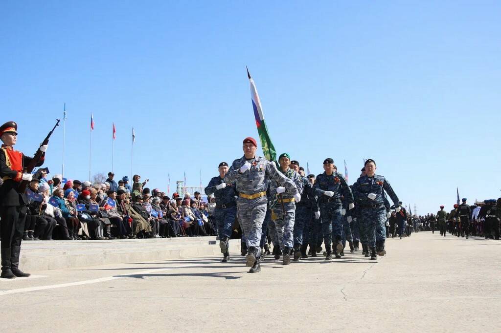 Парад Победы в Якутске