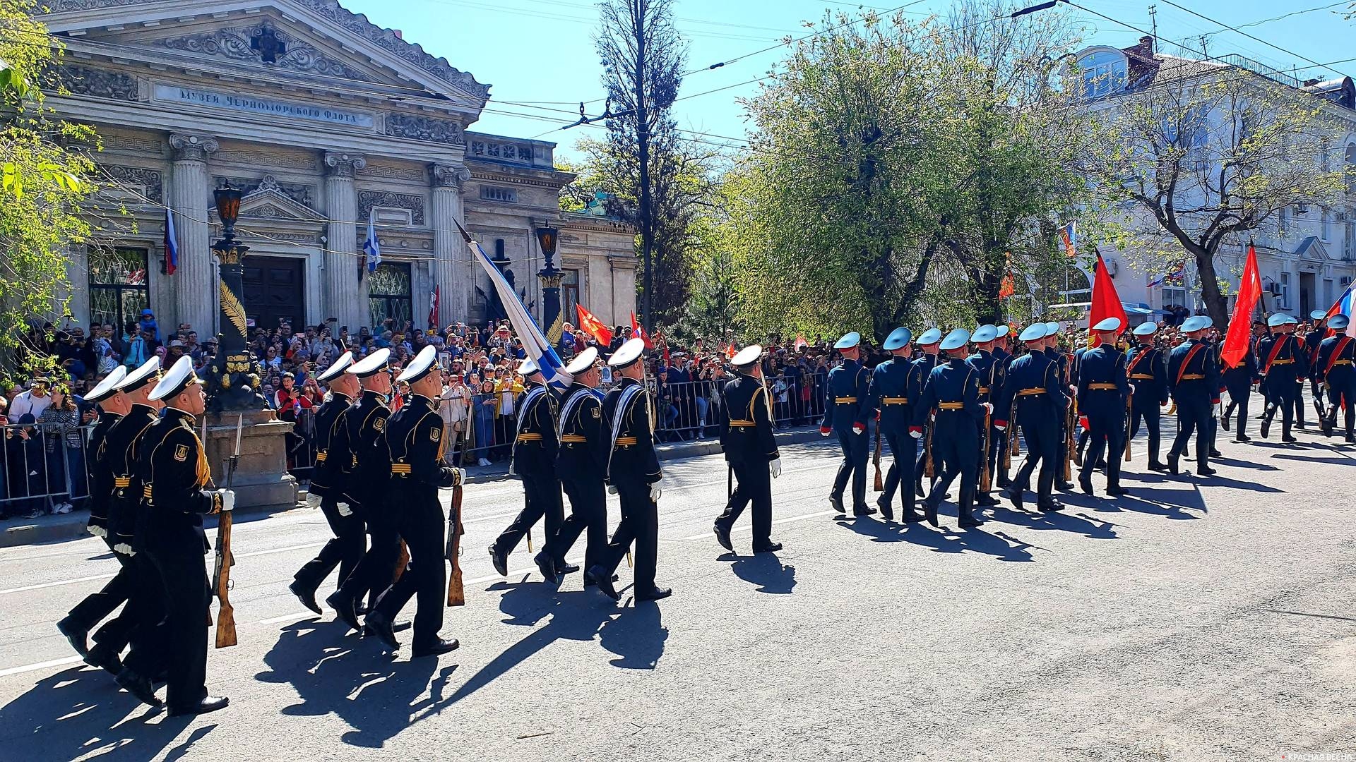 Парад Победы в Севастополе 