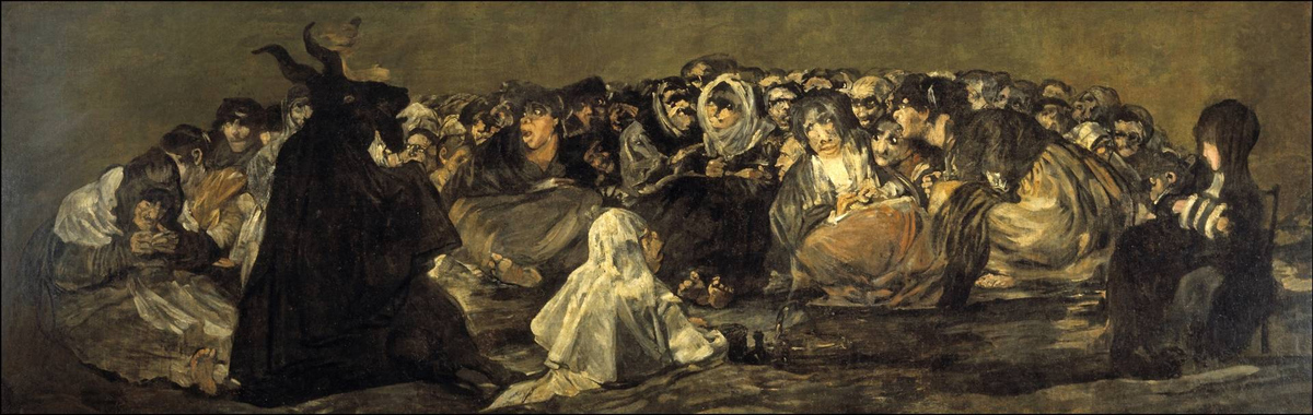 Франсиско Гойя. Шабаш ведьм. 1823