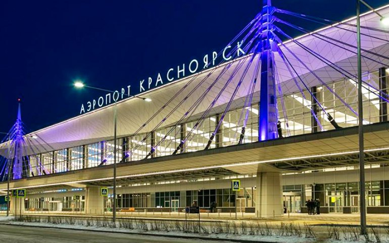 Аэропорт Емельяново. Красноярск.