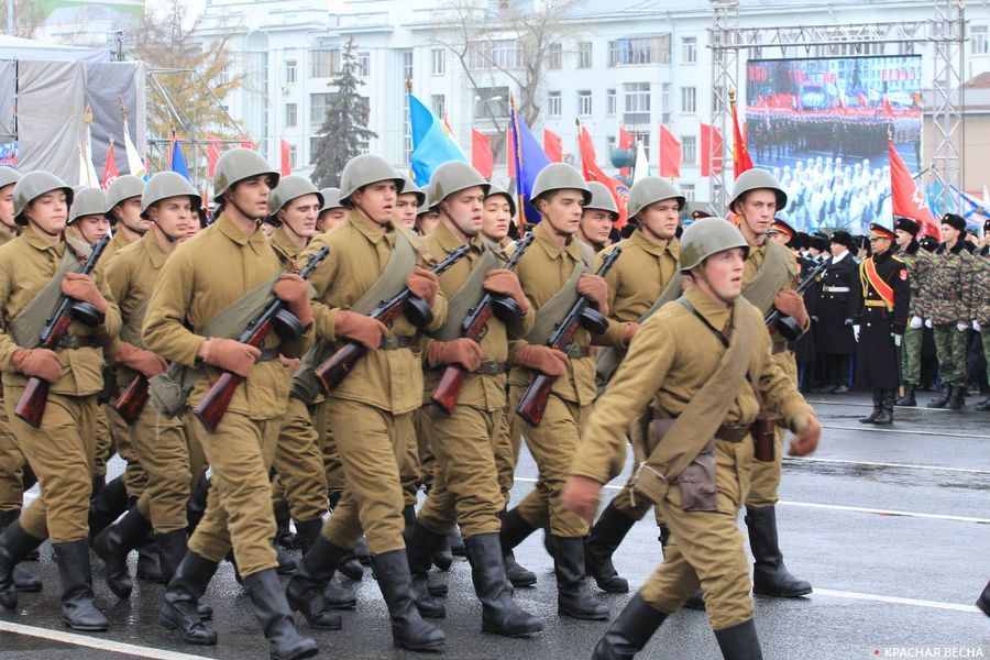 Парад памяти в Самаре. 2019 год