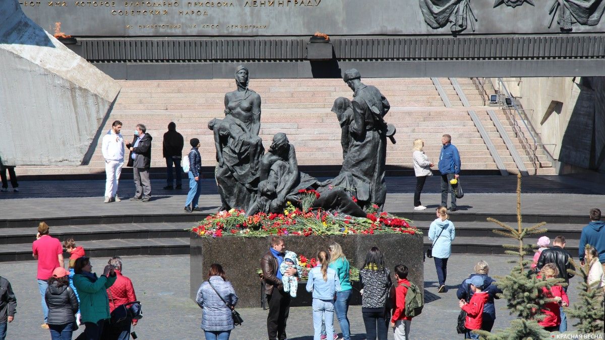 Ленинград. Памятный зал на площади Победы.