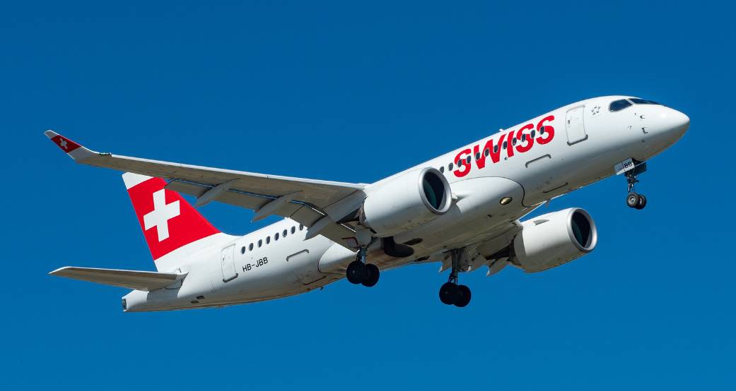 Bombardier CS-100 Swiss International Airlines