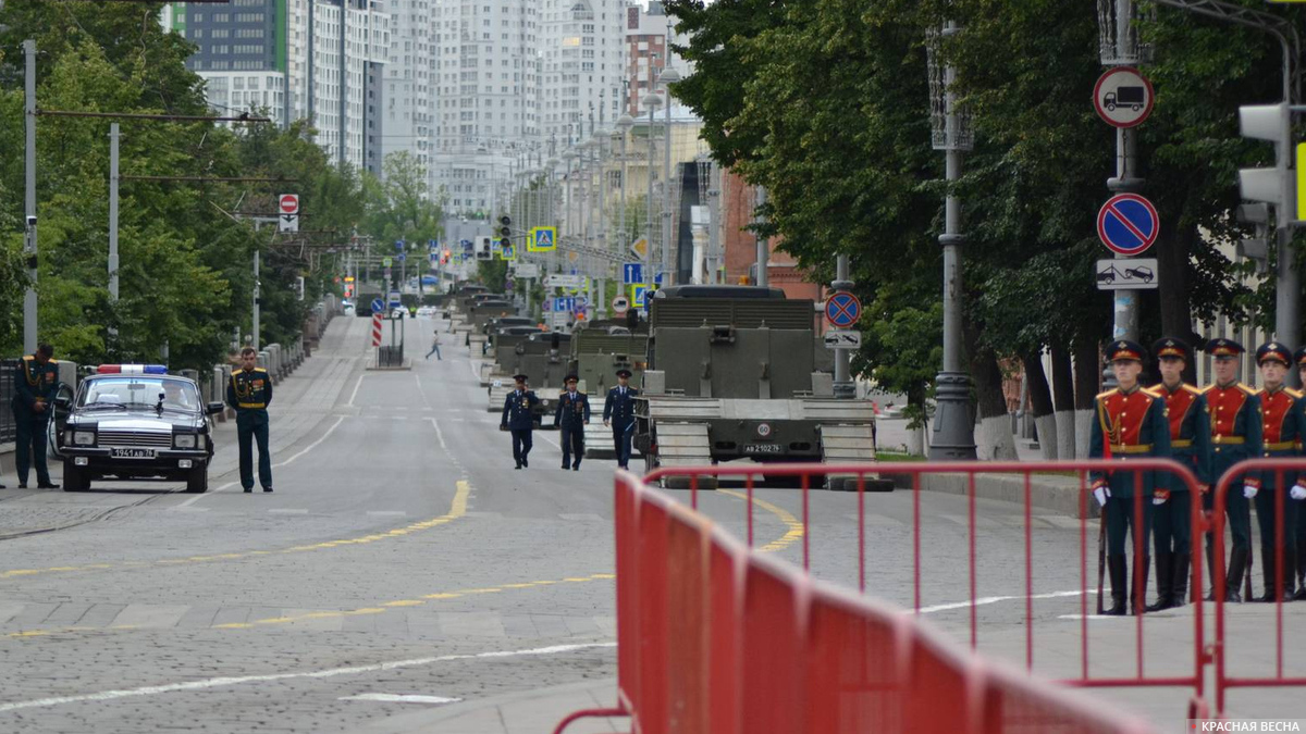 Парад Победы в Екатеринбурге, 24.06.2020