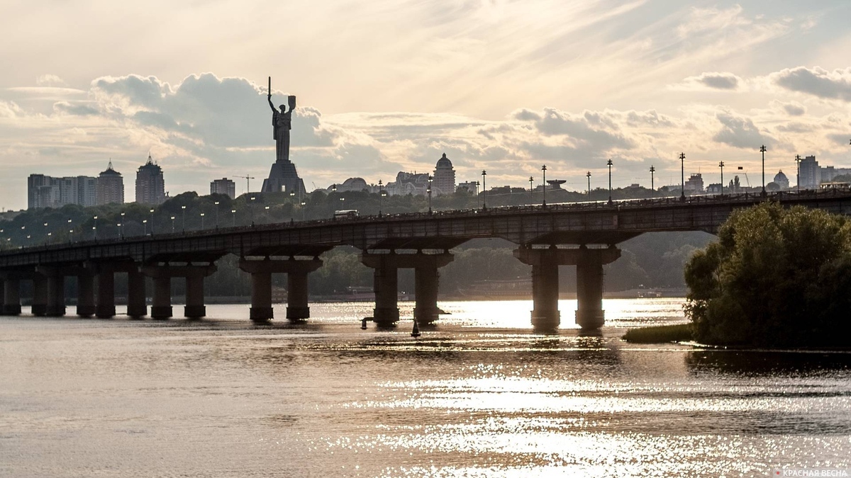 Мост Патона в Киеве