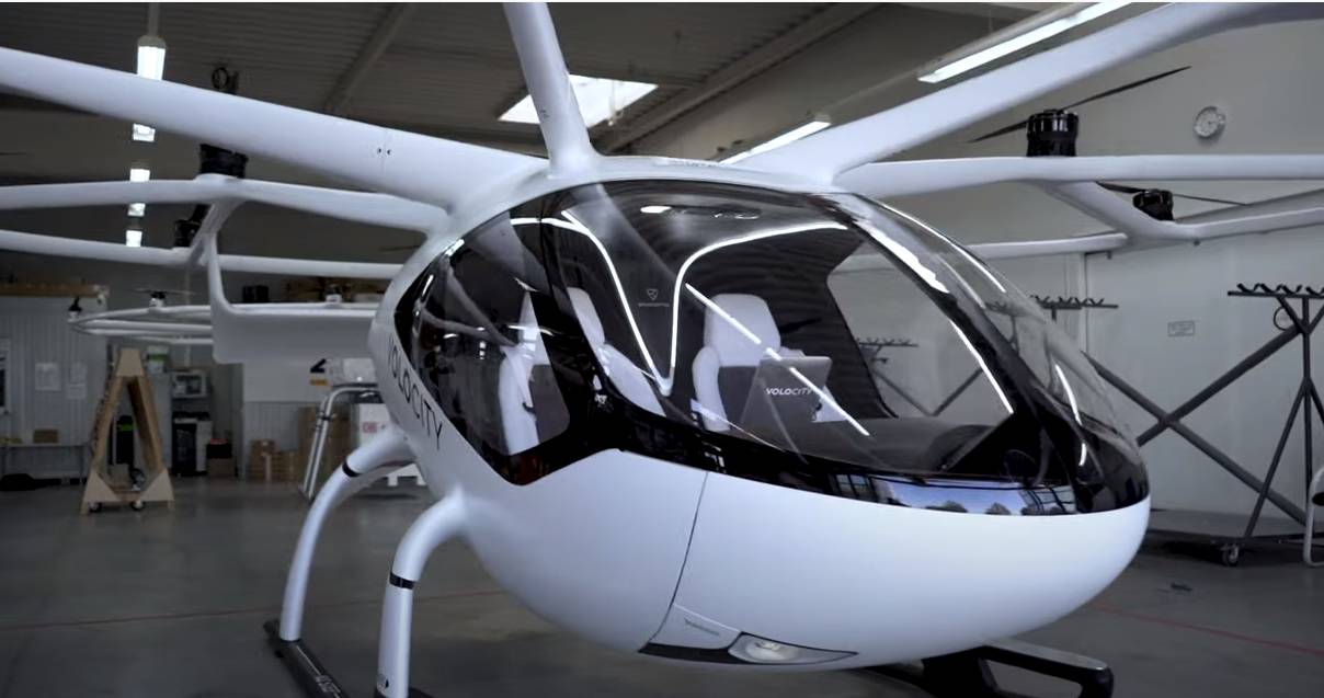 Воздушное такси Volocopter