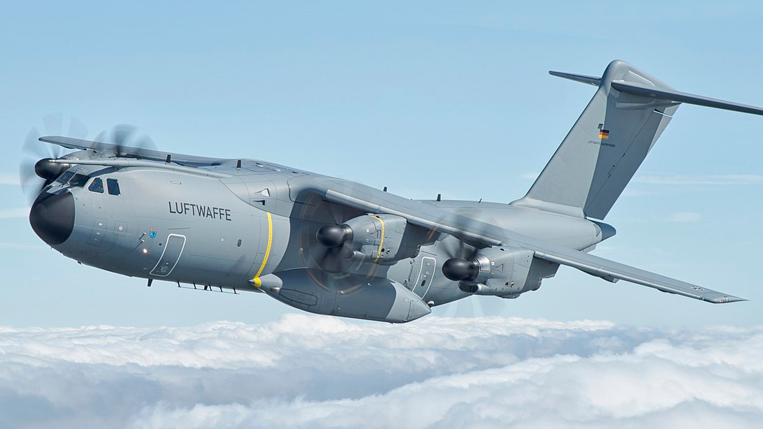 Самолет Airbus A400M германских ВВС