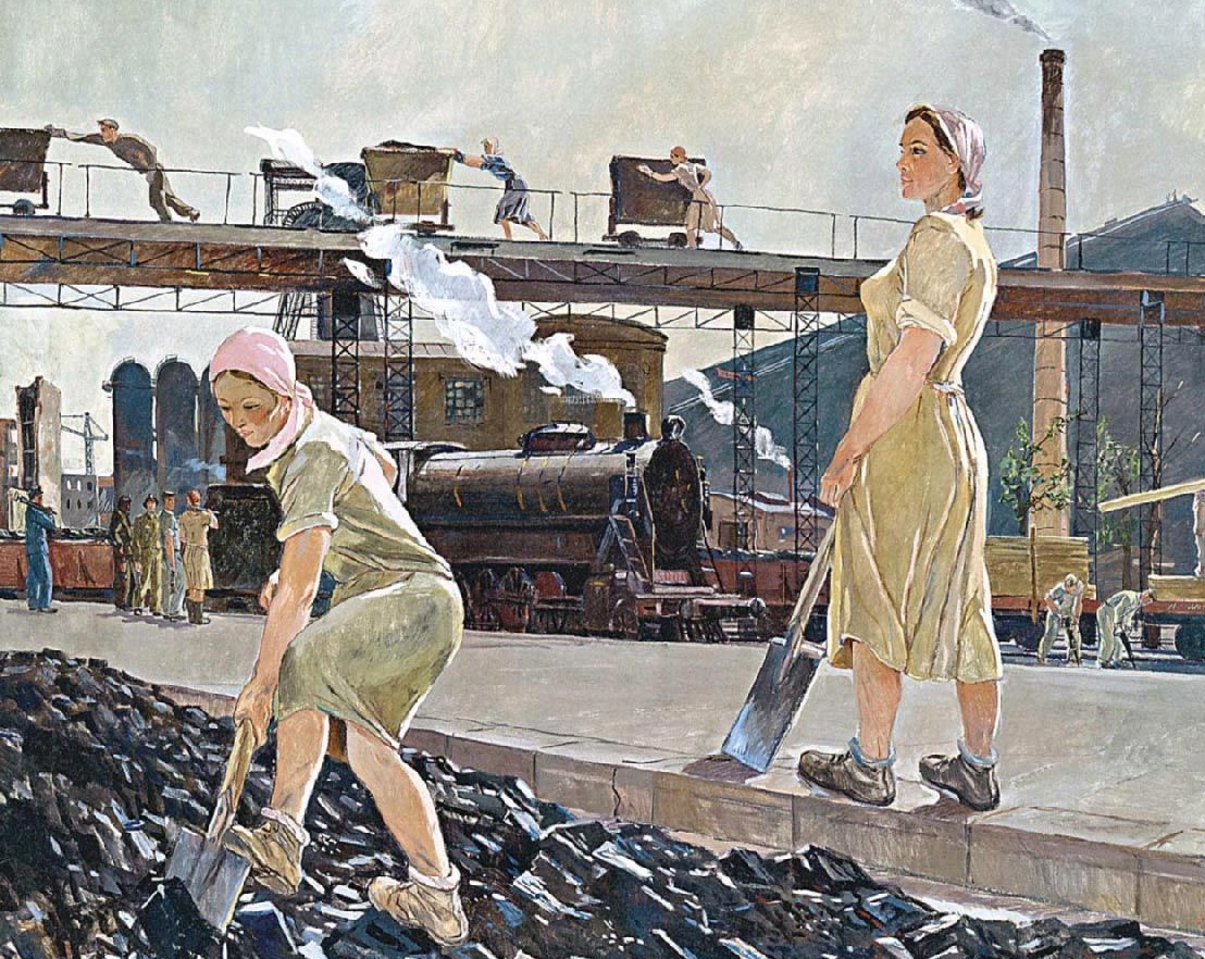 Александр Дейнека. Донбасс. 1947