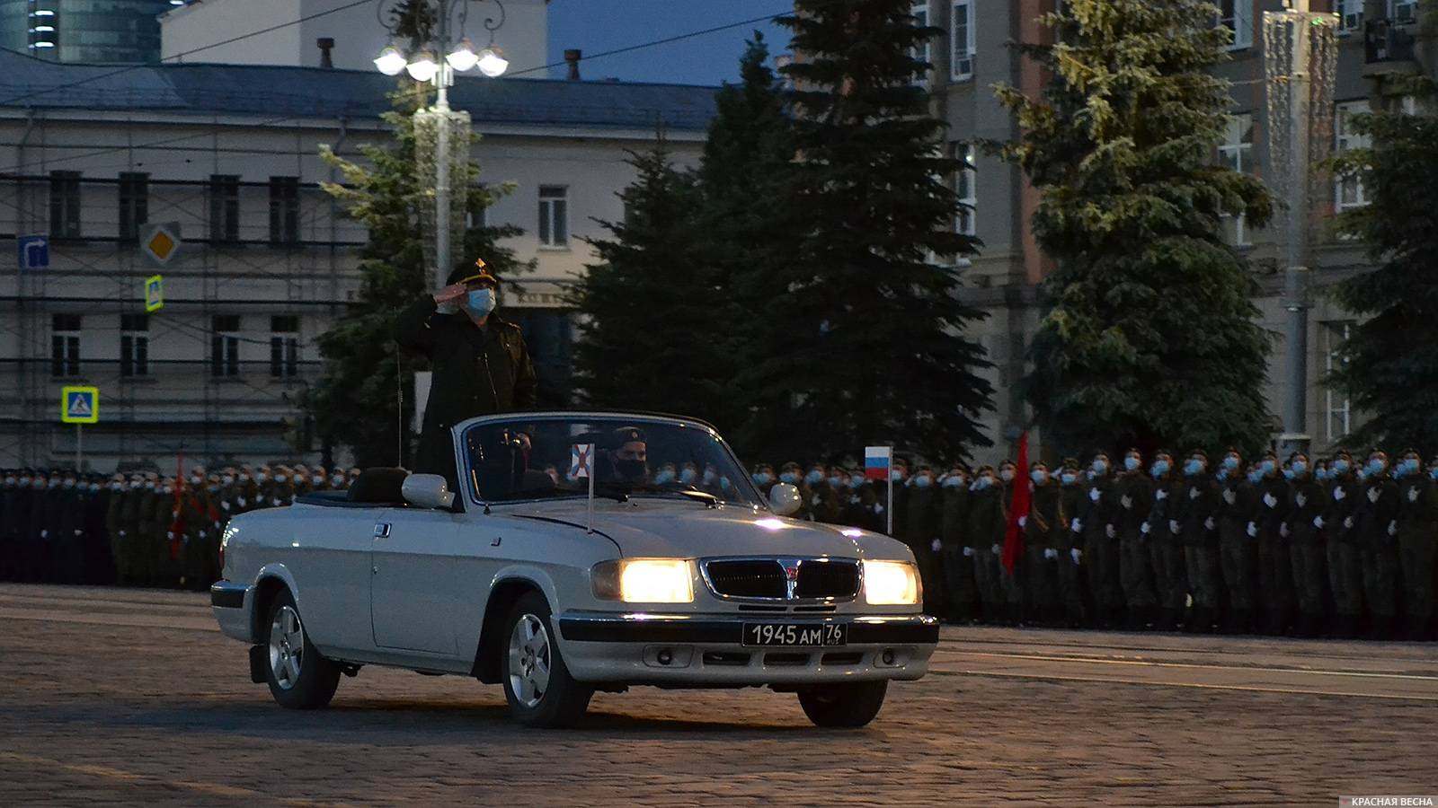 Репетиция парада Победы в Екатеринбурге