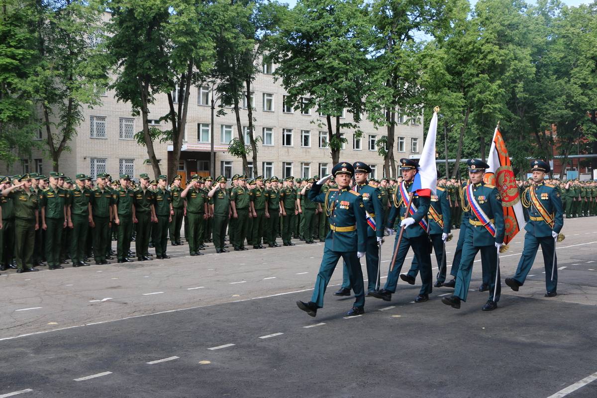 Торжественные мероприятия в Серпуховском филиале Военной академии Ракетных войск стратегического назначения им. Петра Великого