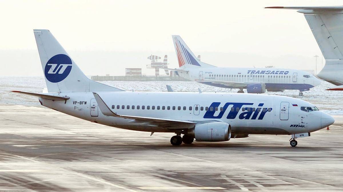 Самолет Боинг-737 авиакомпании UTair