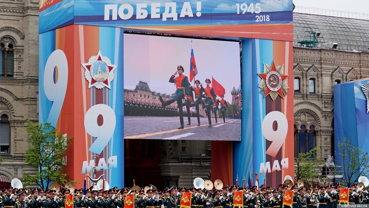 Репетиция Парада Победы. Москва