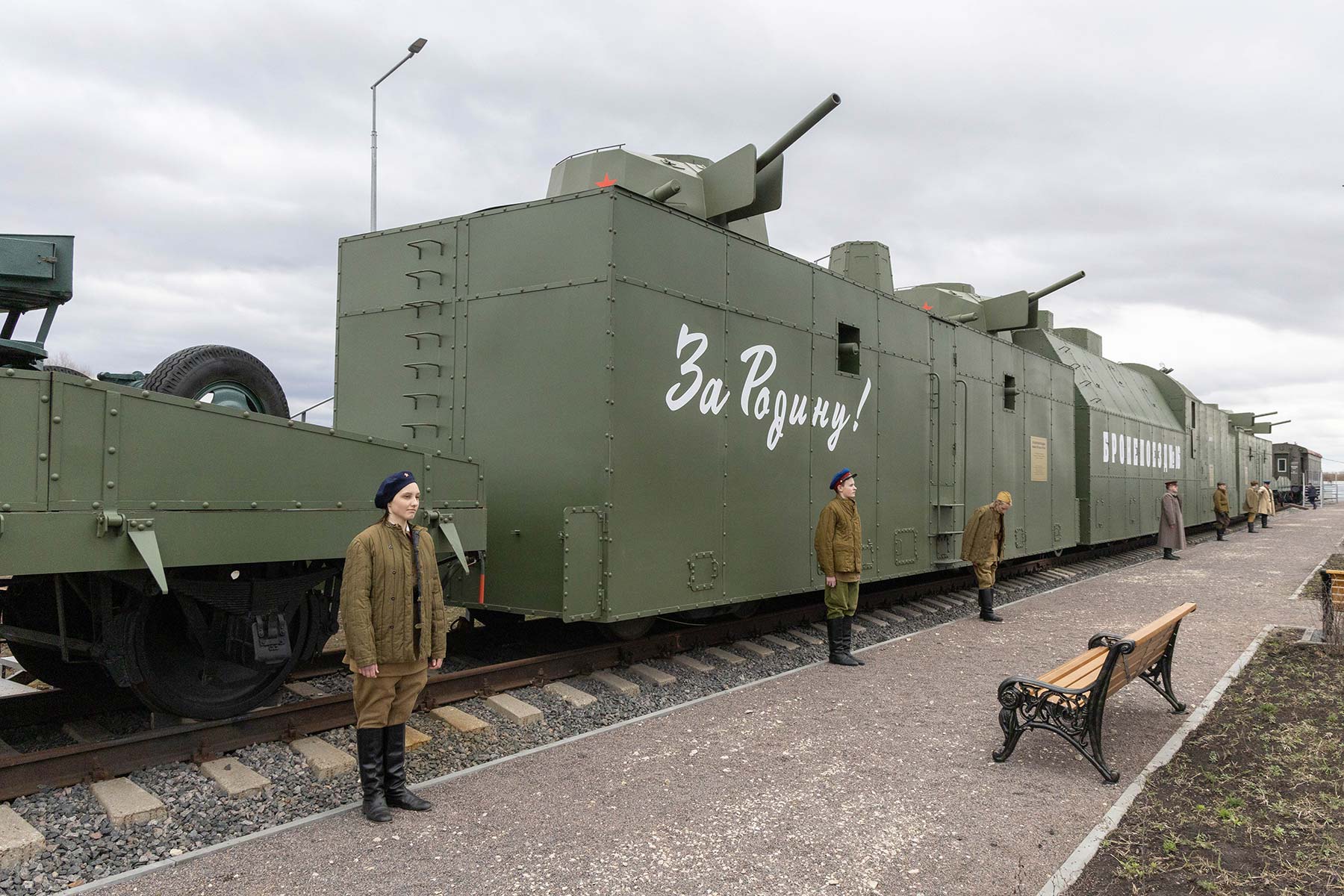 Бронепоезд № 16 в Туле