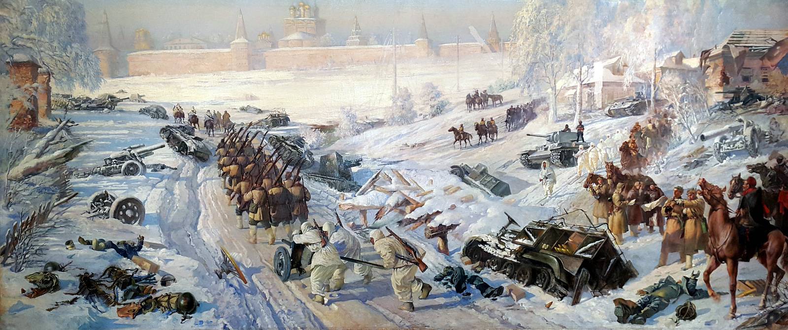 Василий Яковлев. Бой под слободой Стрелецкой. 1942