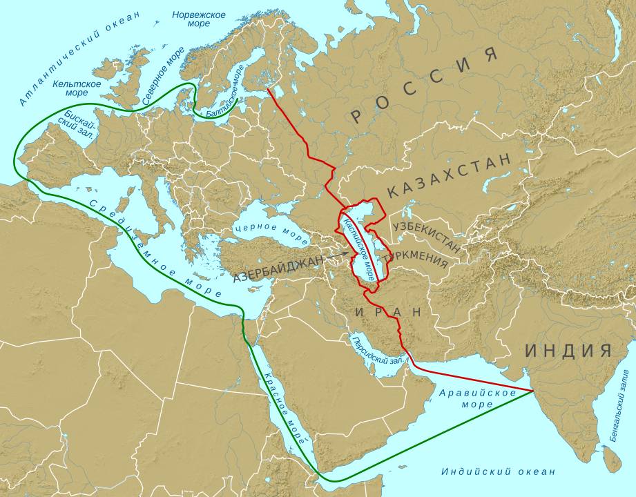 Международный транспортный коридор «Север — Юг»