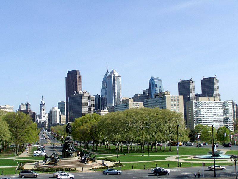 Philadelphia skyline-daytime