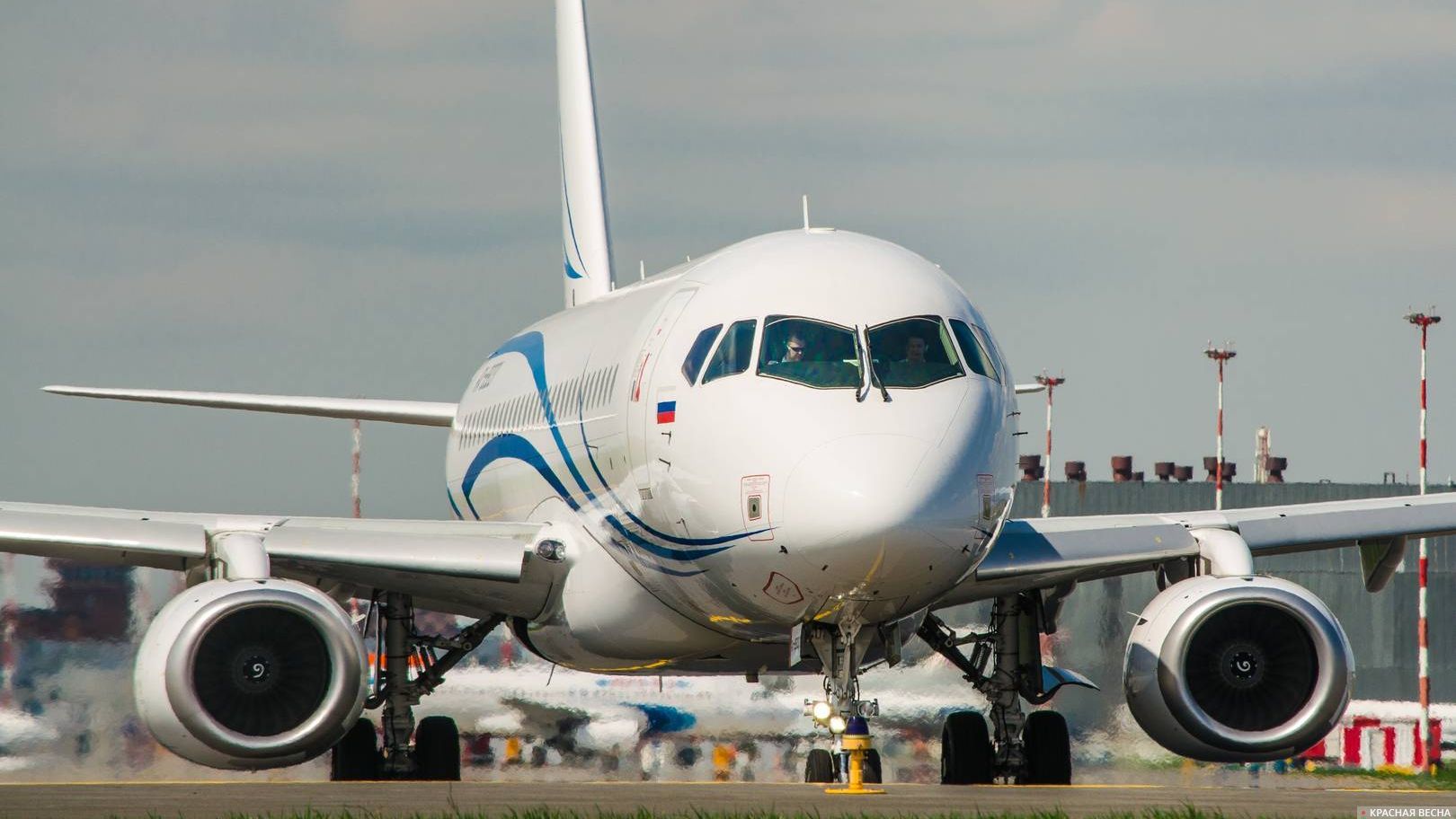 SSJ100 ГазпромАвиа