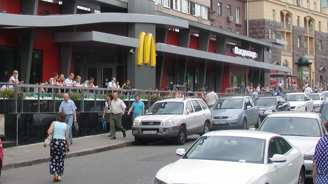 Первый в России McDonald’s‎