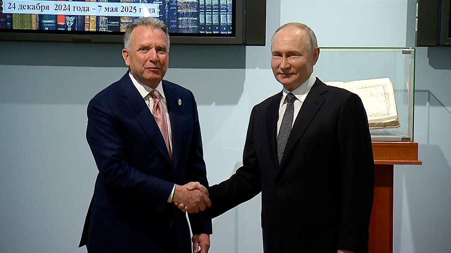 Встреча Президента Российской Федерации Владимира Путина и специального представителя президента Соединенных Штатов Америки Стива Уиткоффа