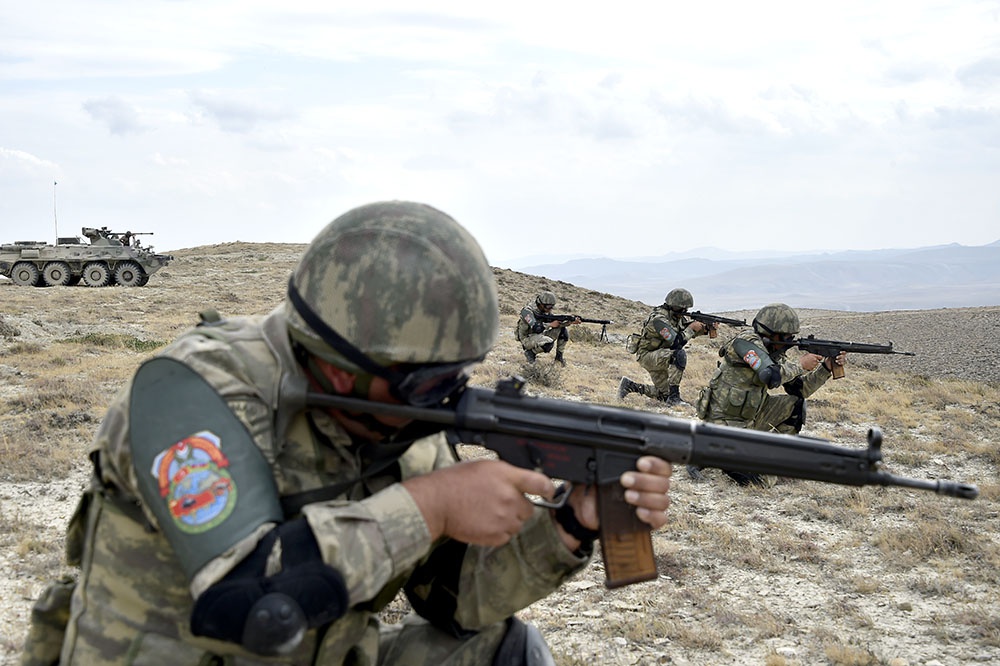 Военнослужащие Азербайджана