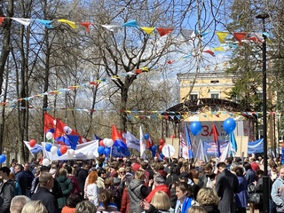 Гордской парк культуры и отдыха в Калуге. Первое мая