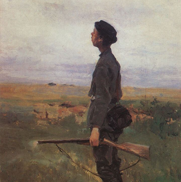 Константин Коровин. Неудача (фрагмент). 1880-е