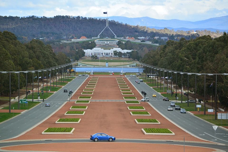 Канберра (Австралия). Здание парламента