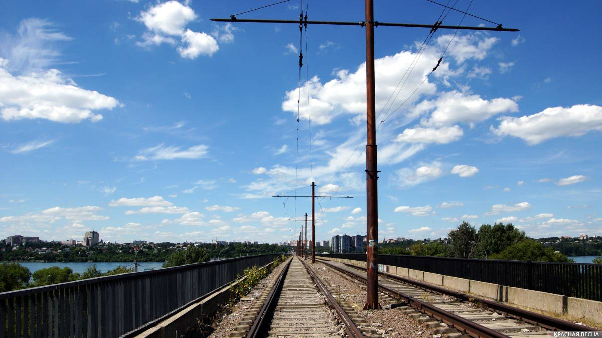 «Летучий голландец» — второй ярус Северного моста. Воронеж, 25.07.2020