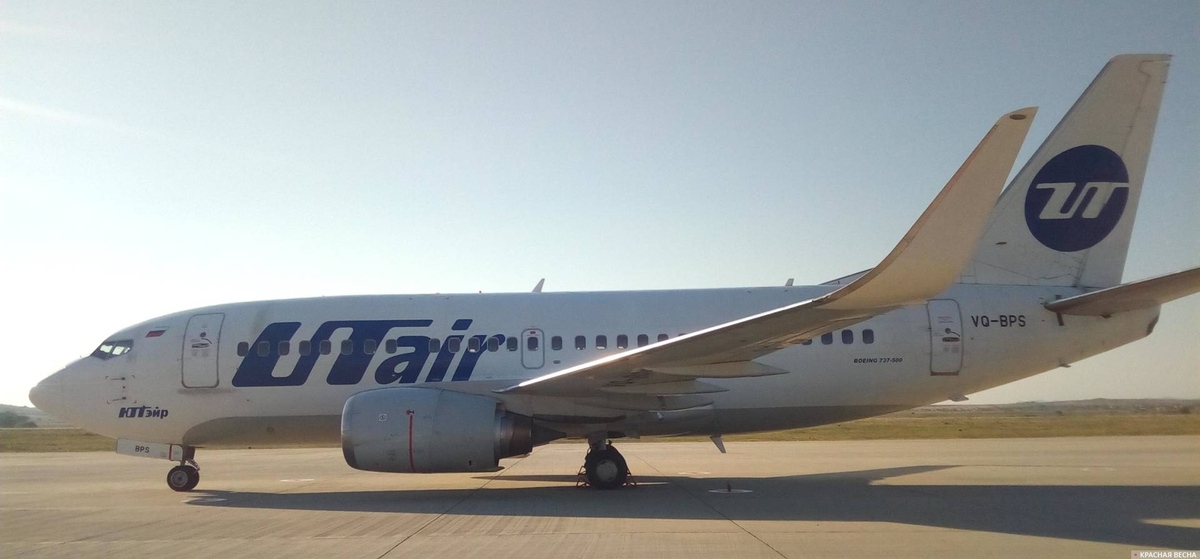 Самолет авиакомпании Utair