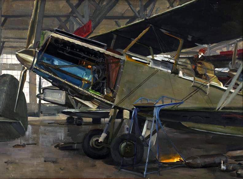 Константин Юон. На Эн-ском заводе. 1943
