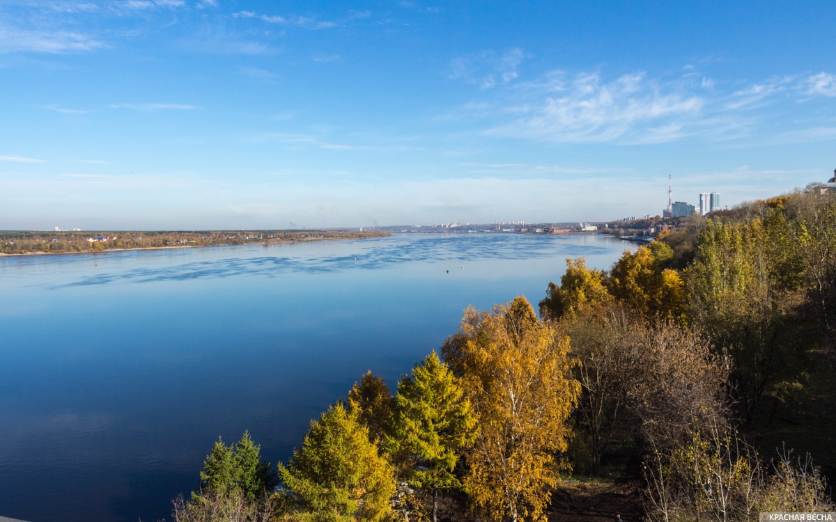 Осень на Каме Пермь.