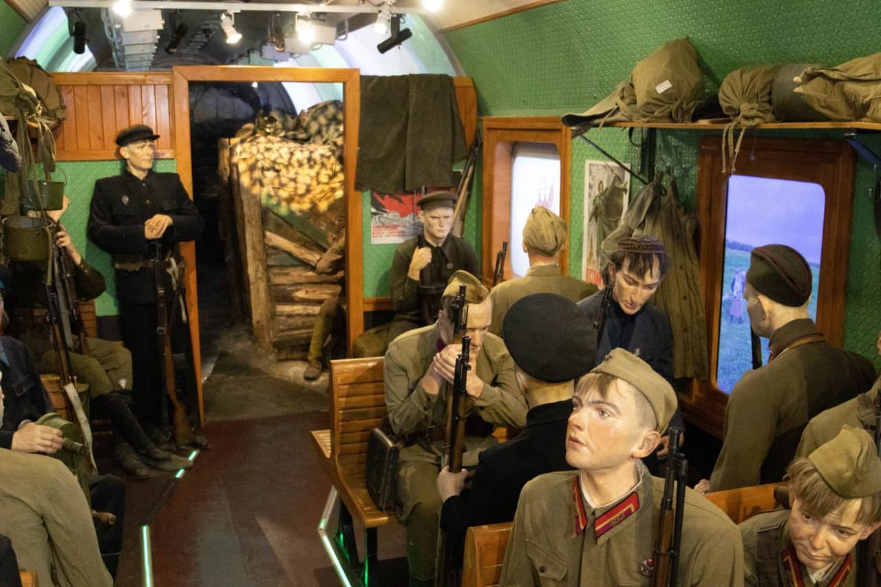 «Поезд Победы» в Кургане