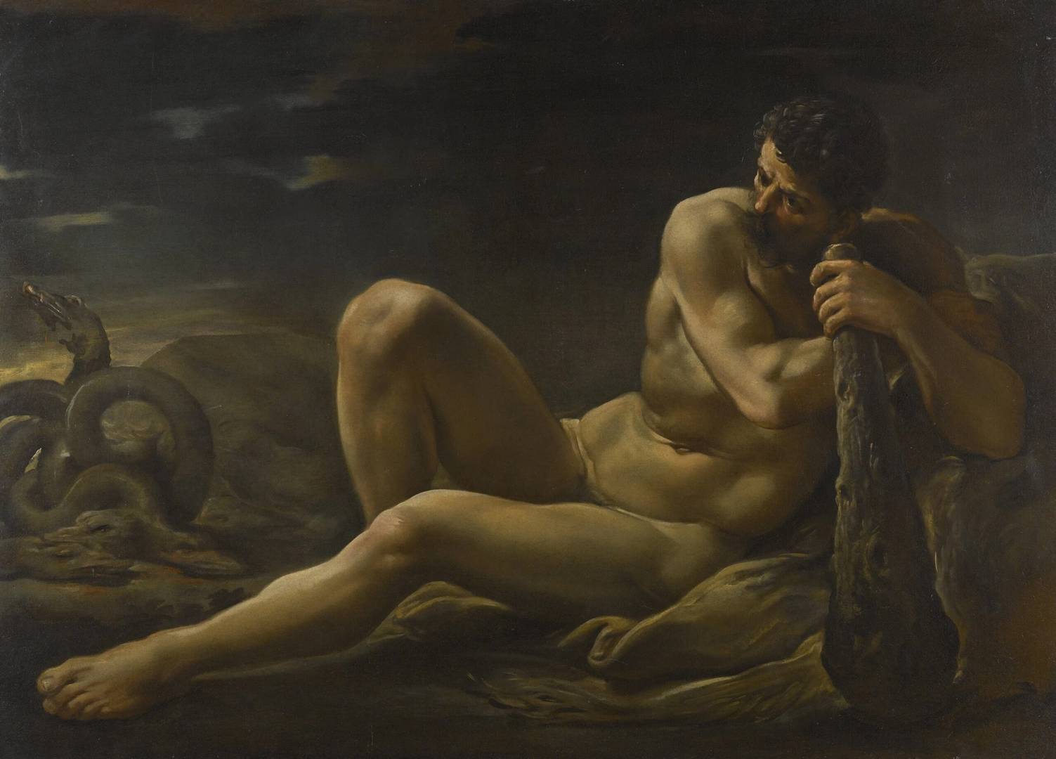 Убальдо Гандольфи. Геракл и лернейская гидра. 1781