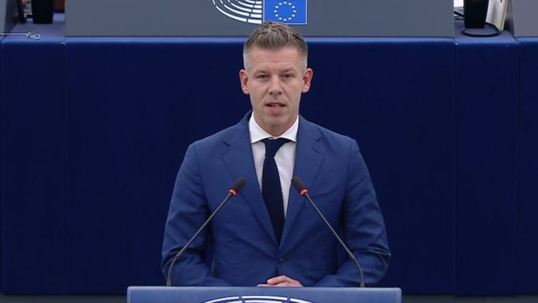 Лидер партии «Тиса» Петер Мадьяр