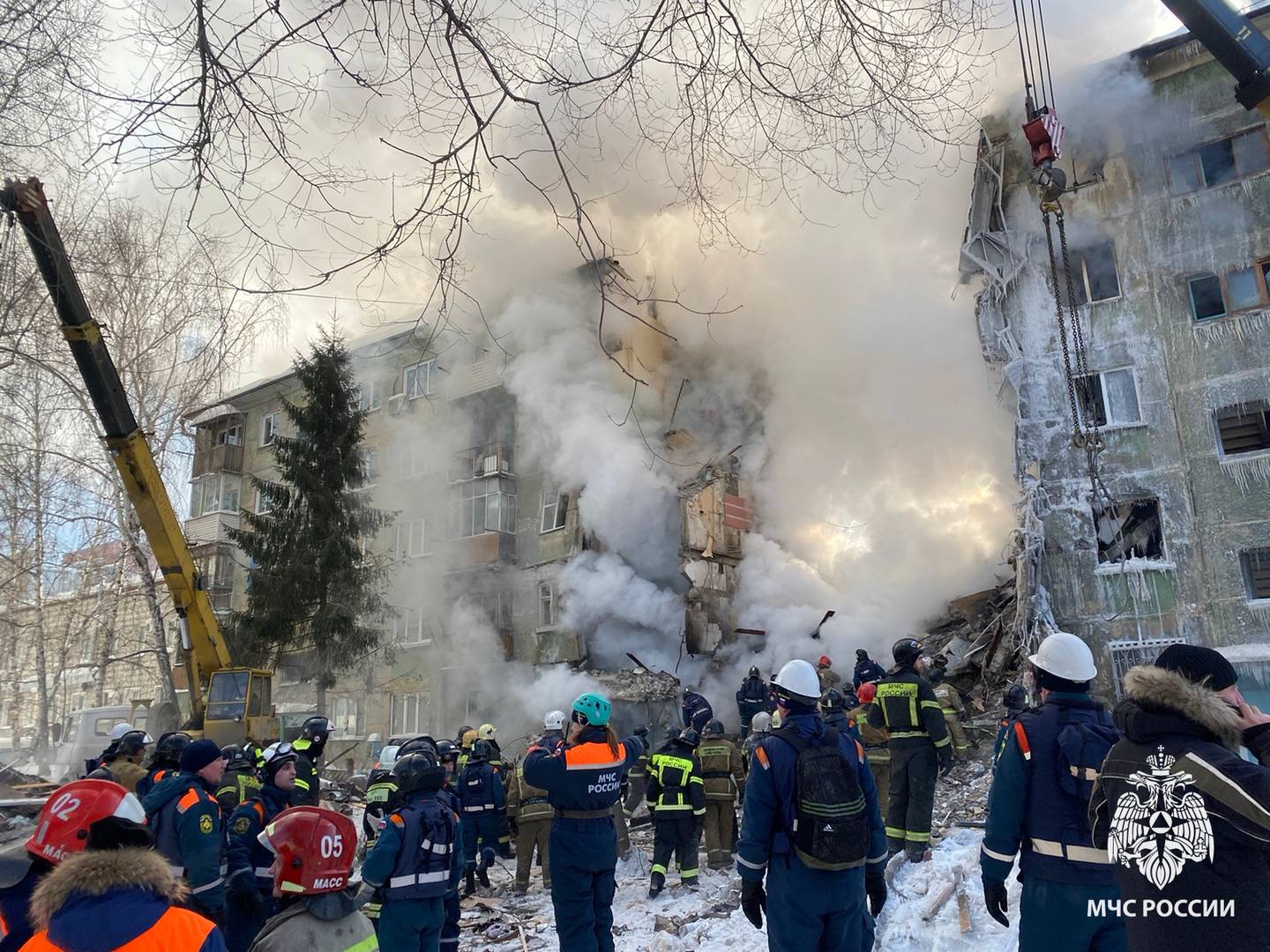 Взрыв газа в жилом доме