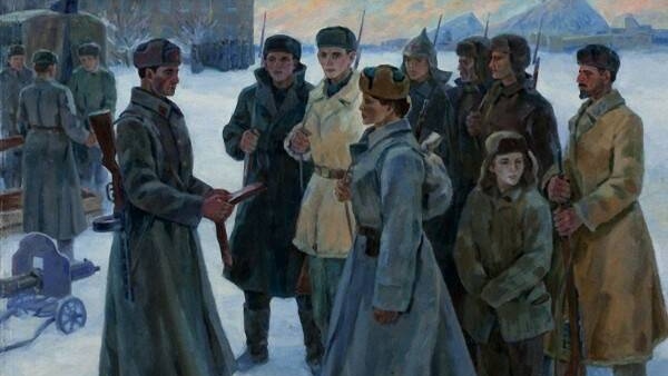 Василий Журавлев. Добровольцы Донбасса. 1942