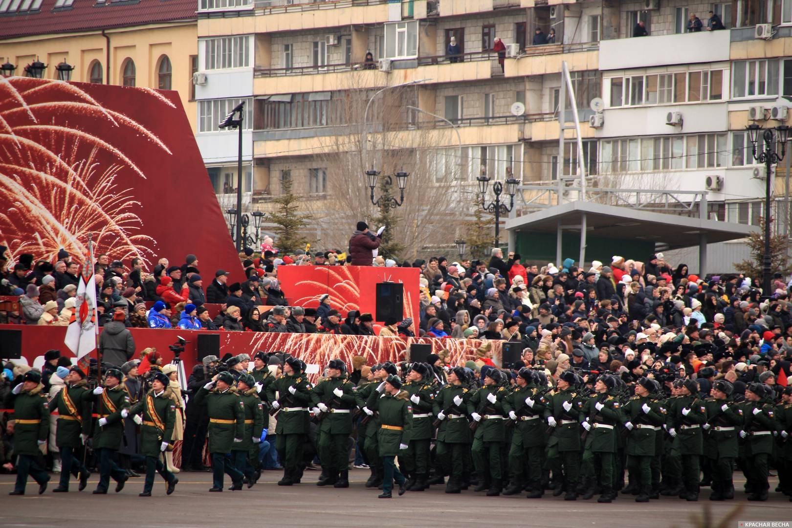 Парад 2 февраля. Сталинград