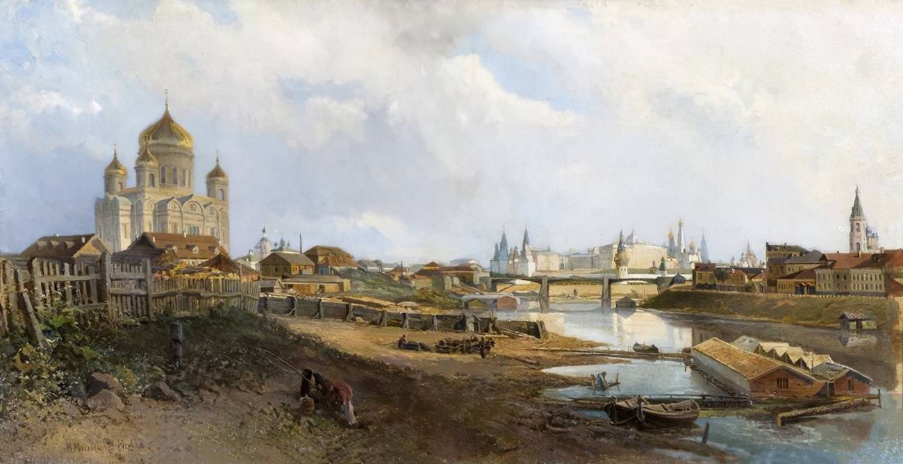 Николай Маковский. Замоскворечье. XIX в.