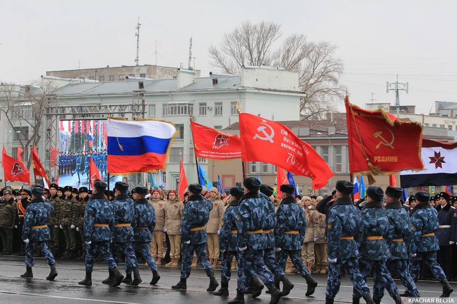 Парад памяти в Самаре. 2019 год