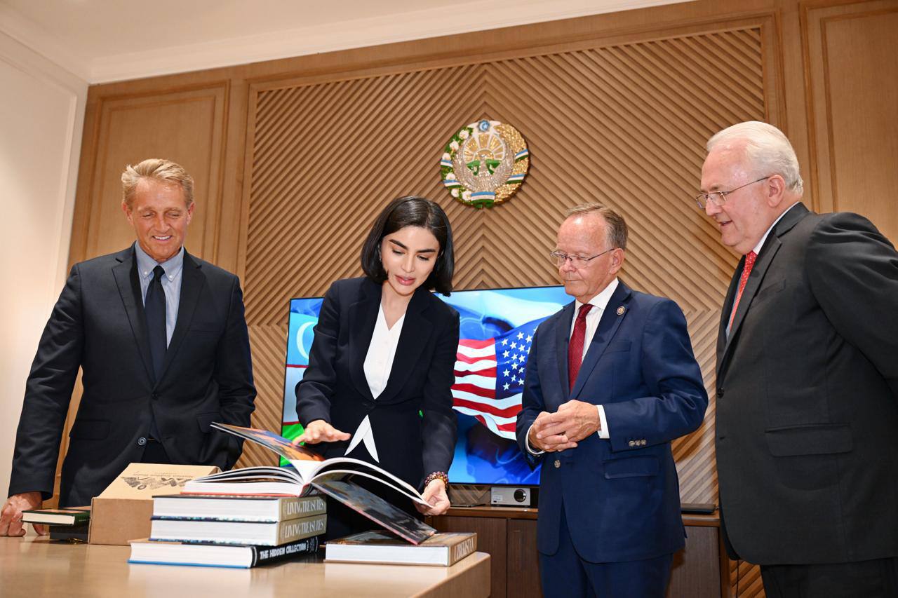 Переговоры Мирзиёевой Саиды с делегацией США