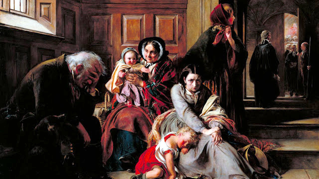 Abraham Solomon. В ожидании приговора. 1857