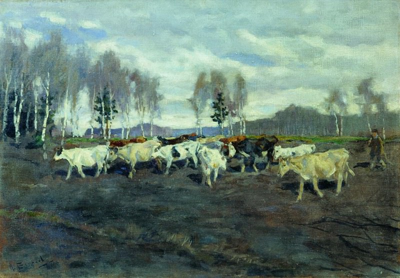 Алексей Степанов. Стадо. 1910-е