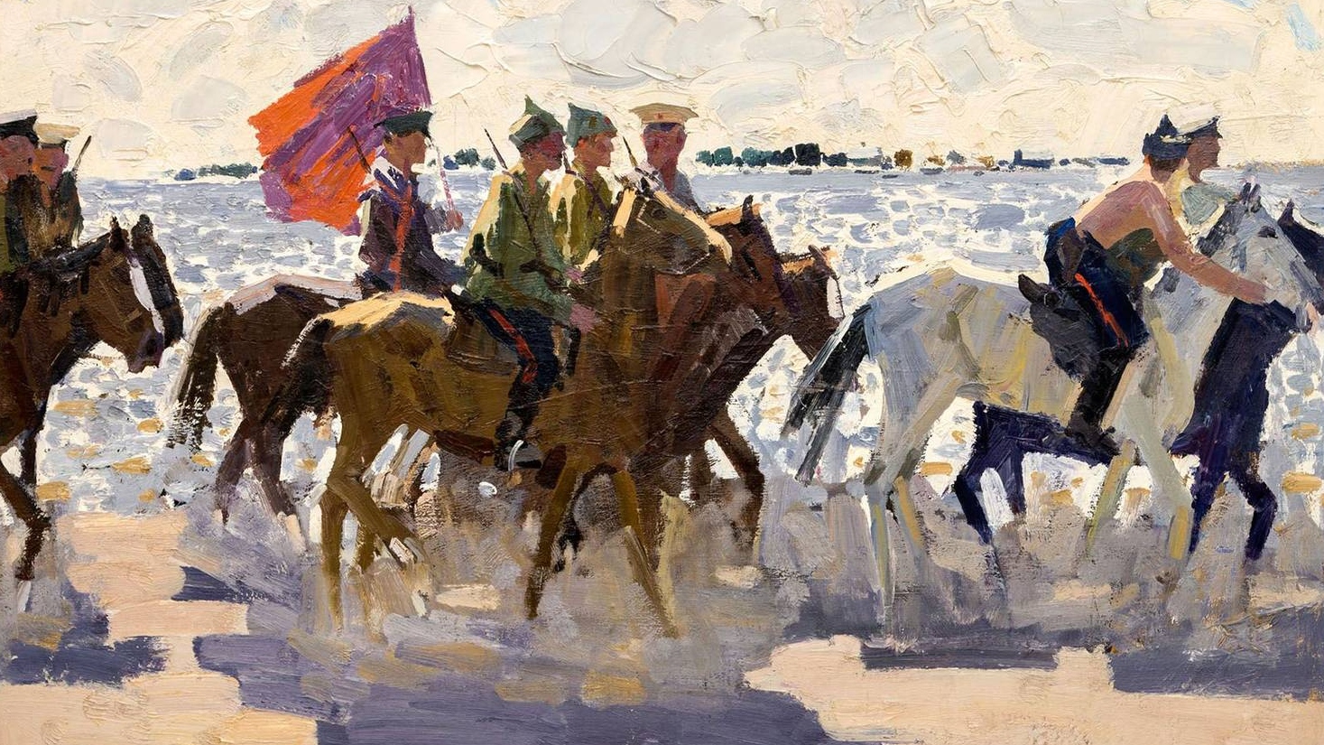 А. И. Луценко. Всадники. 1970-е