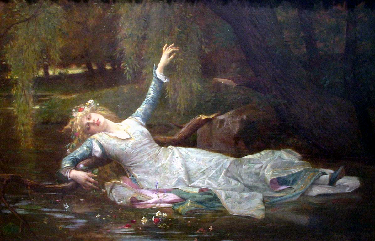 Александр Кабанель. Офелия. 1883